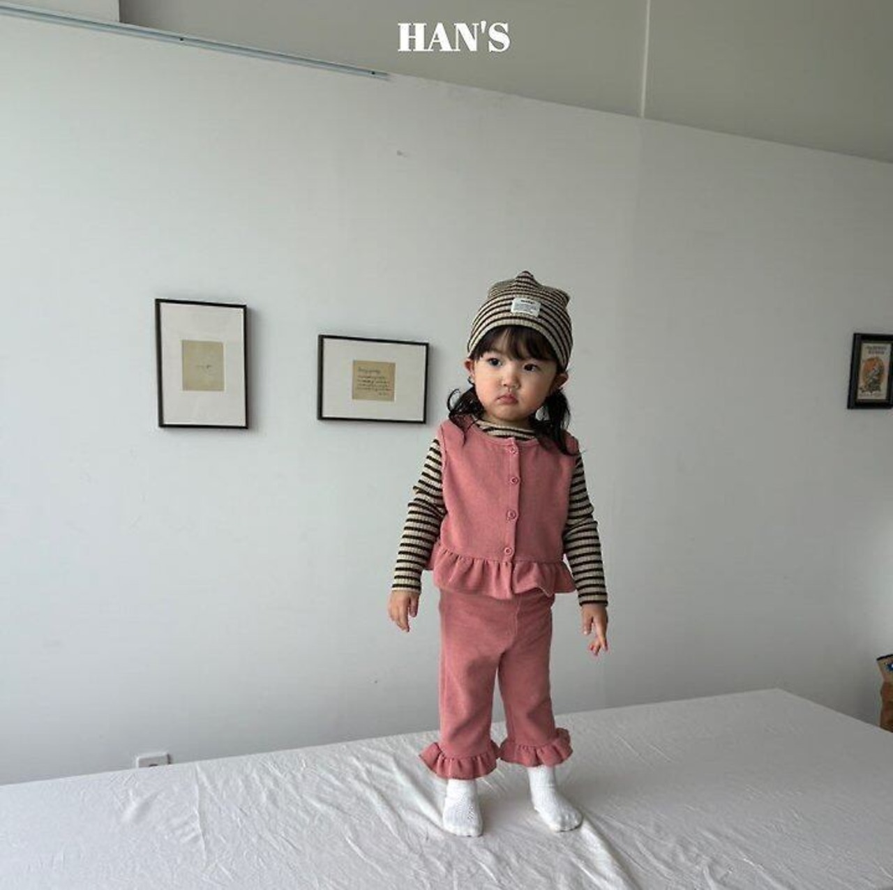 韓国子供服 / 26Autumn / 〖取寄〗Hans / ゼスティベスト / キッズ服 / ジュニア服 *XS~JM*