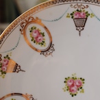 Old Noritake|オールドノリタケ 薔薇と金彩ガーランド アンティークプレート thumbnail 4