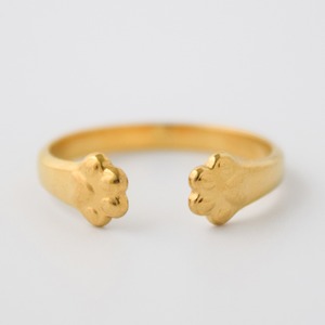 ネコハンドパッドステンレスフリーサイズリングGD