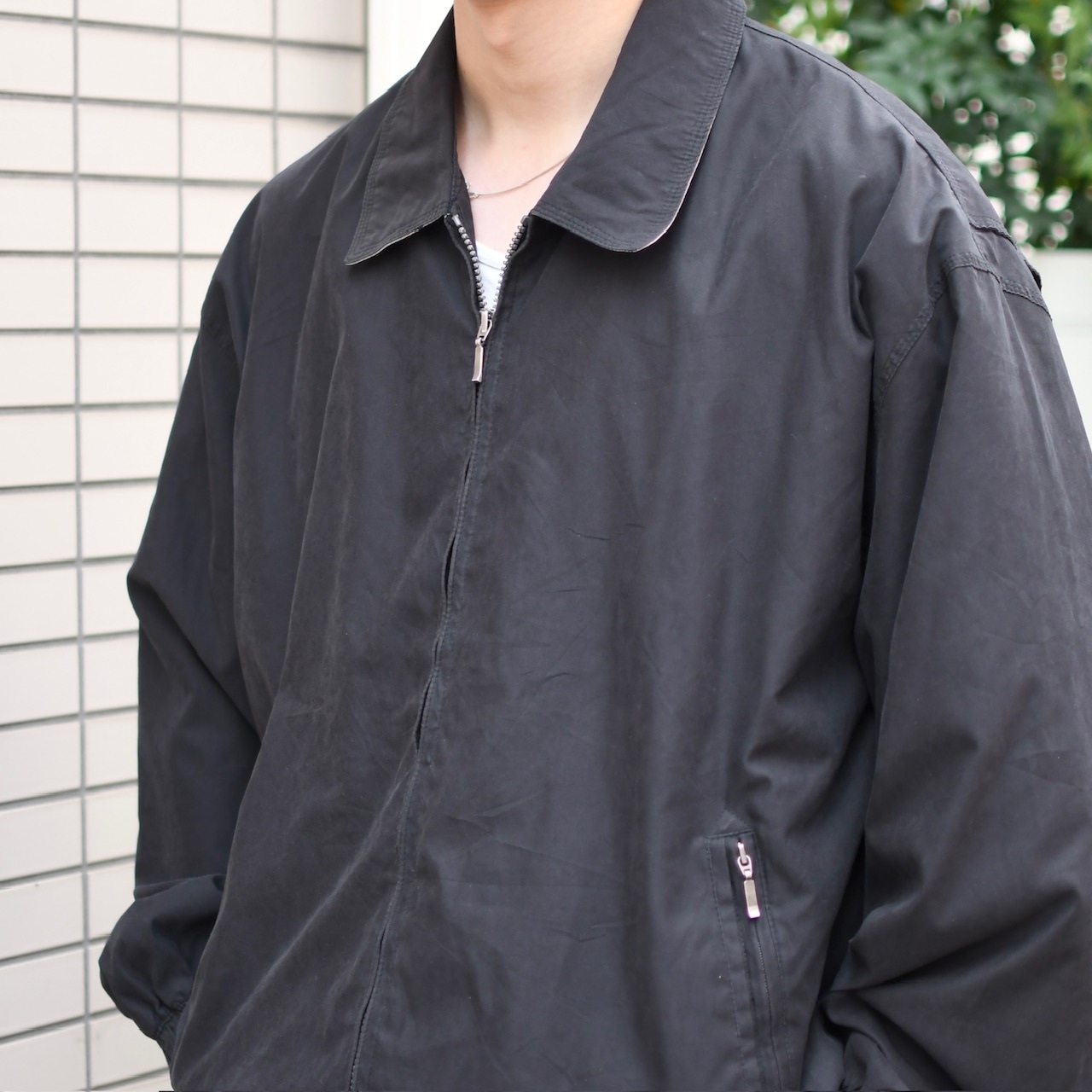 St.John's Bay fake suede blouson black