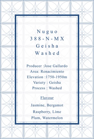 Nuguo 388-N-MX Geisha Washed