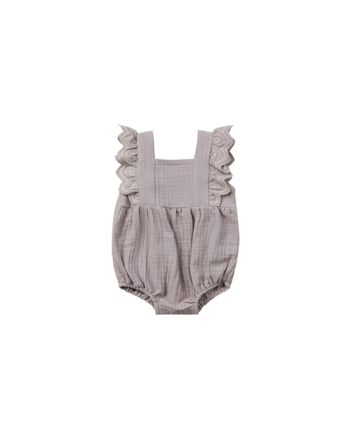 Quincy Mae(クインシーメイ) /24ss NAOMI ROMPER / LAVENDER / 6-12M・12-18M