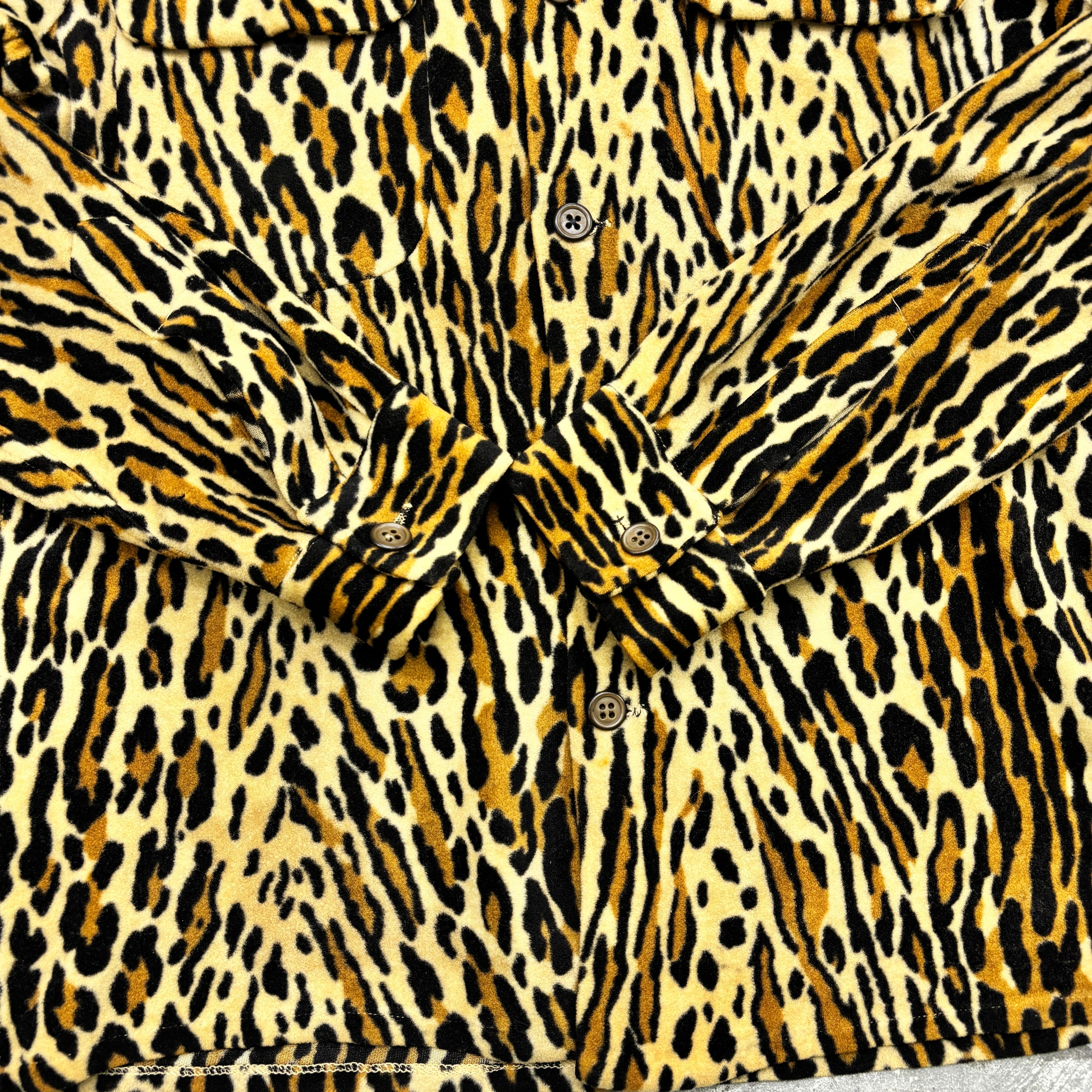 50s Del Mar Leopard Shirt 50年代 デルマー レオパード シャツ