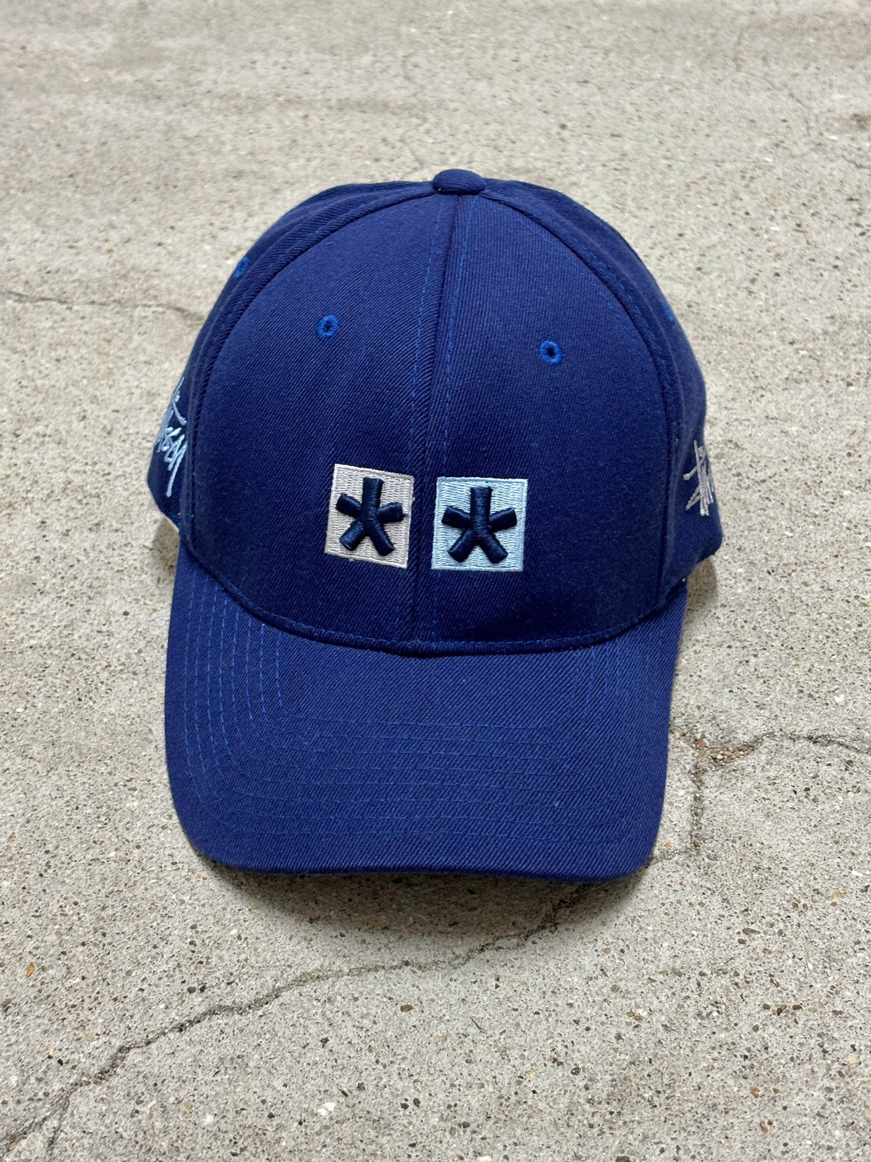 90～00s OLD STUSSY/HAZE Design Cap/紺タグ/S-M/ヘイズデザイン/ベ