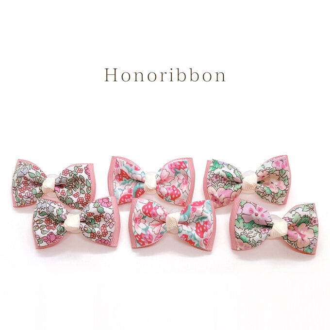 6個セット】ヘアゴム キッズ ベビー リボン リバティ 子供 赤ちゃん