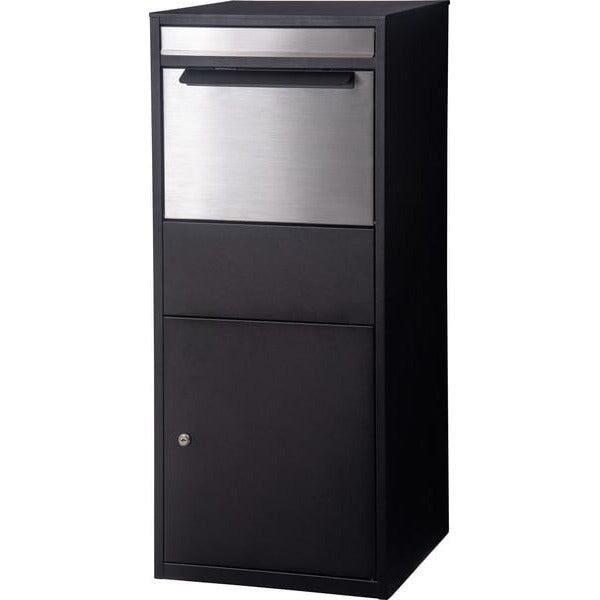 デリバリーボックス スチール 粉体塗装 ステンレス 幅46.5×奥行37.5cm 防水 完成品