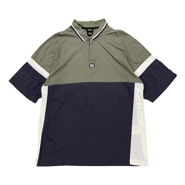 90s NIKE Tiger Woods ハーフジップシャツ