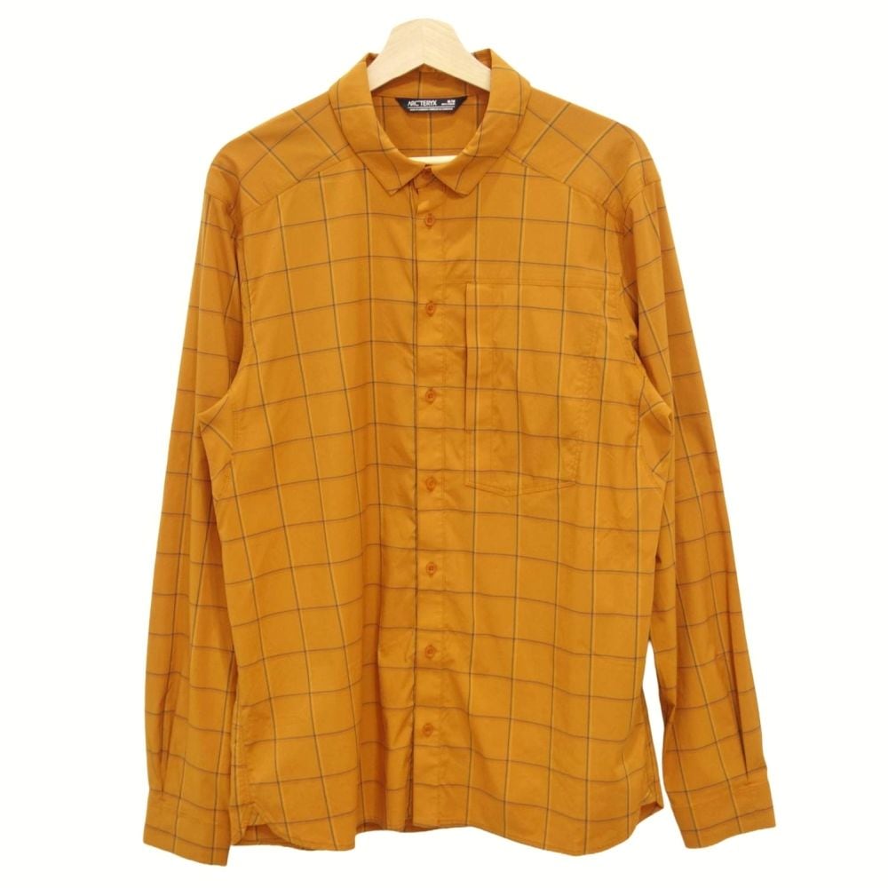 アークテリクス ARCTERYX RIEL SHIRT LS MEN'S リエル LS シャツ メンズM 長袖 ロングスリーブ 登山 アウトドア アークテリクス ARCTERYX RIEL SHIRT LS MEN'S リエル LS シャツ