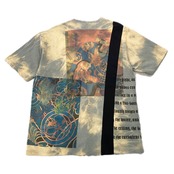 【tshirts229】M size KIMONO & print T-SHIRTS