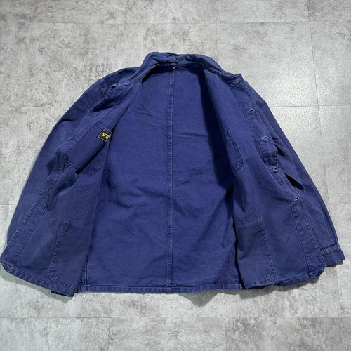50-60s VETRA サンフェードコットンツイル フレンチワークジャケット 詳細写真2