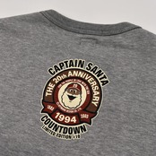 CAPTAIN SANTA キャプテンサンタ 20周年 プリント スウェット トレーナー シャツ サイズ M /グレー/メンズ/ジョイマークデザイン/日本製