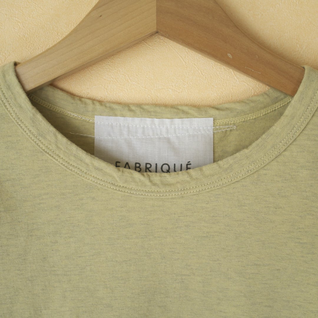 Fabrique en planete terre ファブリケアンプラネテール basic l/s tee 天竺ベイーシックTシャツ