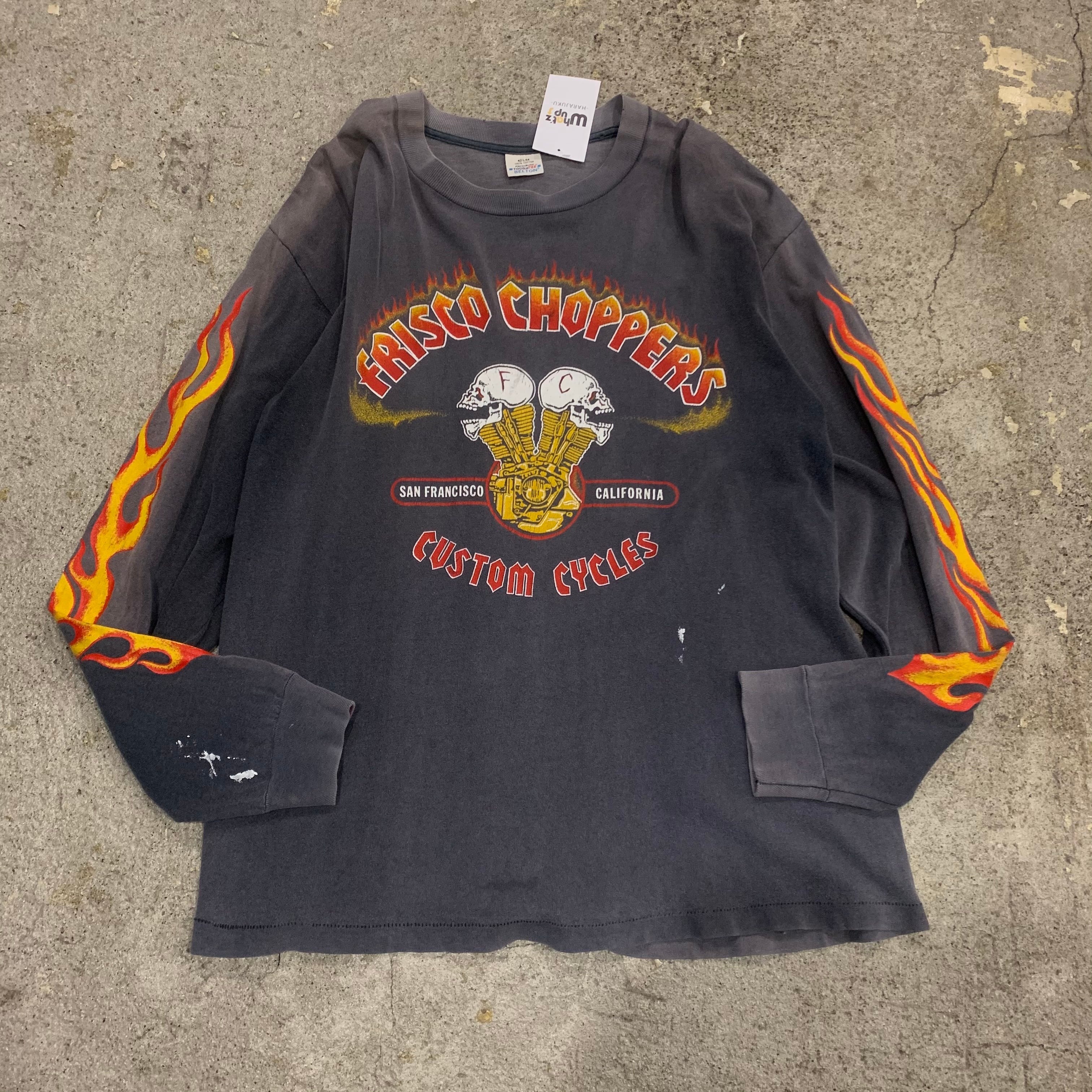 80s FRISCO CHOPPERS L/S T-shirt | What'z up 80s FRISCO CHOPPERS L/S T-shirt | What'z up