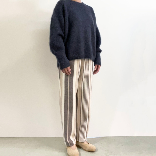 LUV OUR DAYS　ラブアワーデイズ　ORIGINAL STRIPE WOOL RIVER  TRUCK PANTS 　　LV-PT3315　 ウールトラックパンツ