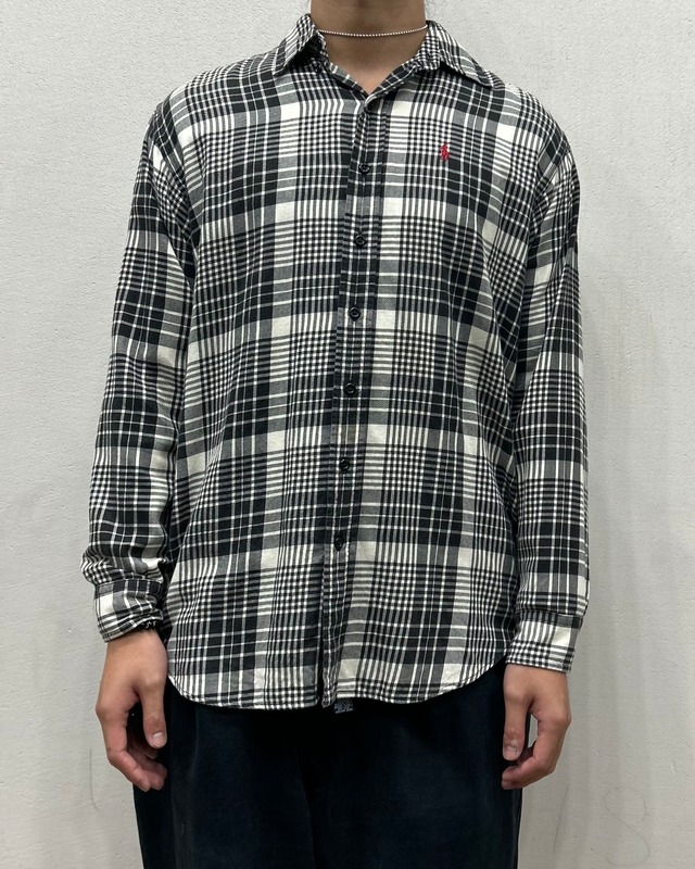90’s~00’s Ralph Lauren Check Shirt 【下北沢店】