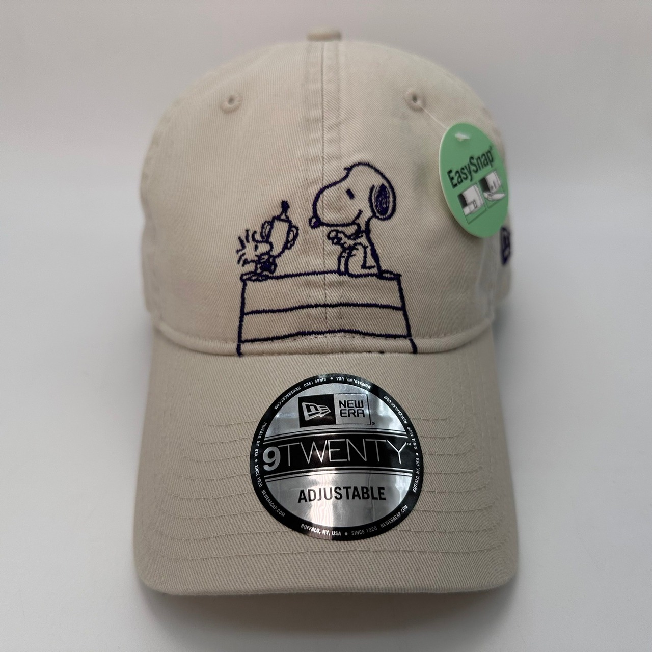 NEW ERA 9TWENTY/920 PEANUTS ピーナッツ スヌーピー ウッドストック 優勝カップ ストーン　国内正規品