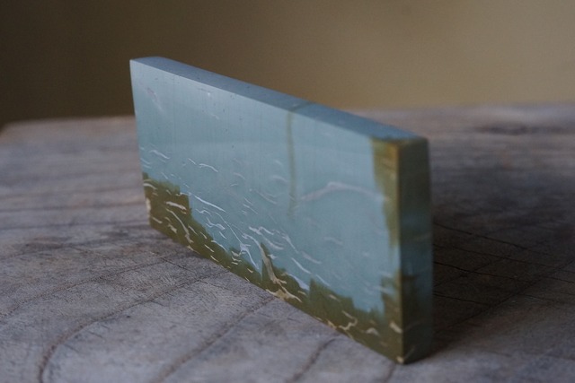 パエジナストーン Paesina stone 海景　