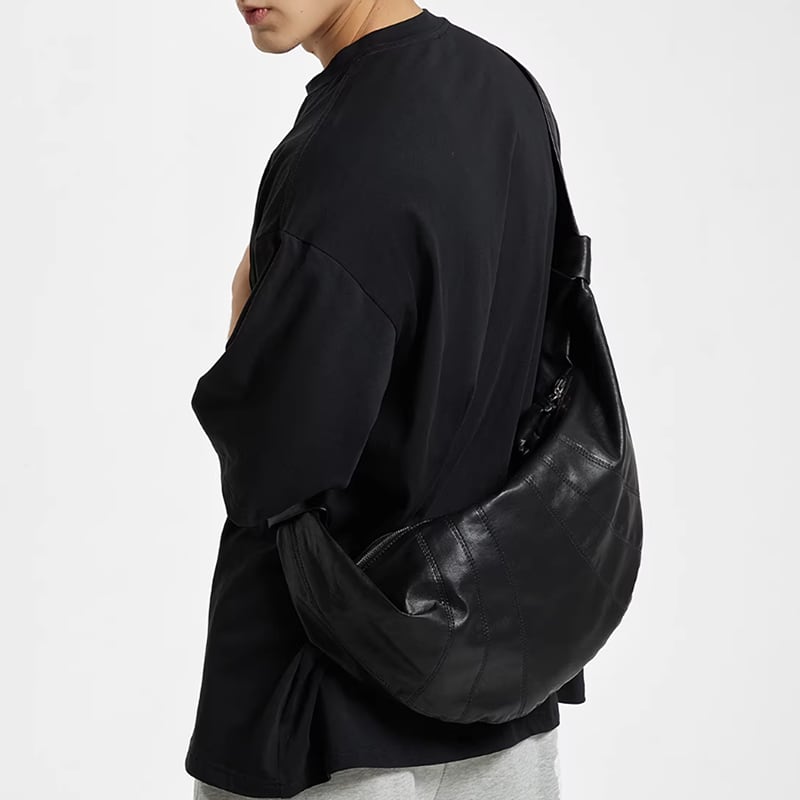 クロワッサン レザーライクショルダーバッグ LB1816