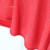 社交ダンス 衣装 スタンダード スカート レッスンウェア レディース Sekin レッスンウェア レッド系 赤 練習着 キラキラ タンゴ スカート モダン スカート ベリーダンス風 フレアスカート 揺れる ステージ衣装 ダンス 衣装 練習用 ダンスレッスン フィギュアスケートではない きらきら ラメ調 光る 光沢 ふんわり シフォン風 ポリエステル製 ファスナー仕様