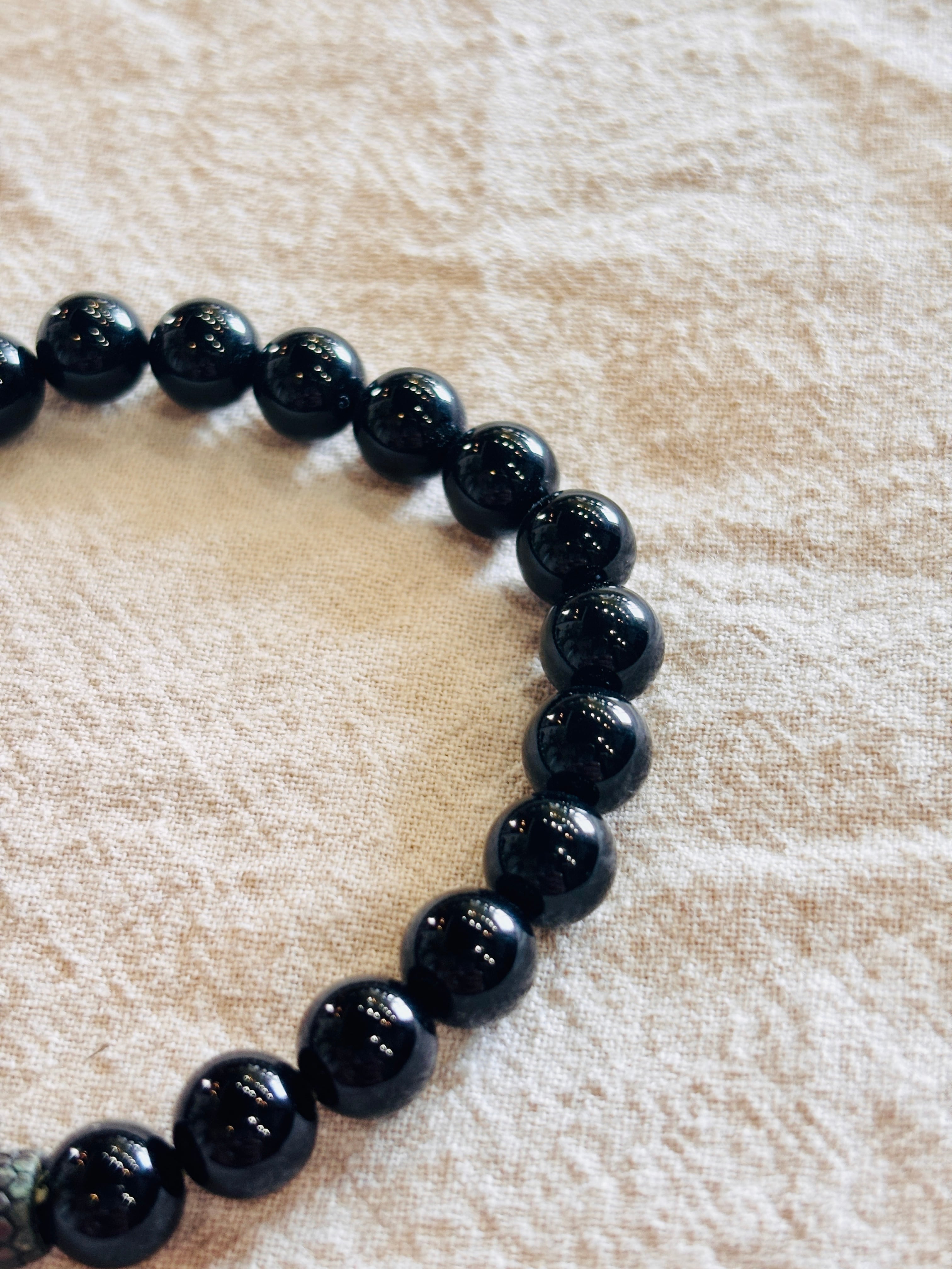 00s STUSSY × JAM HOME MADE/Bracelet/スネイクデザイン/蛇/数珠