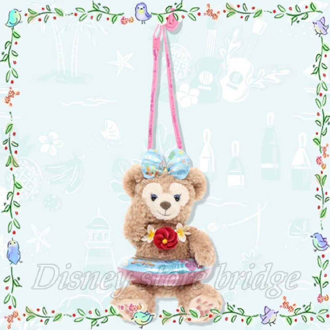 シェリーメイ パスケース ぬいぐるみ サニーファン 浮き輪 ダッフィー&フレンズ ディズニーシー 公式 ダッフィー サニーファン2021 グッズ 夏のイベント