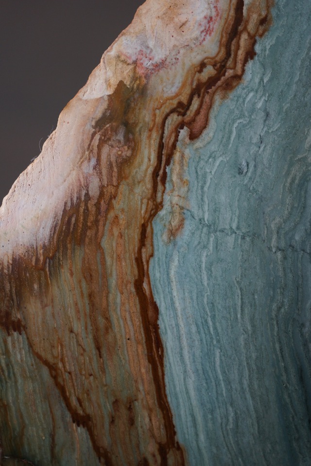 ゲイリーグリーン・ジャスパー (ペトリファイド・ボグウッド)　Gary Green Jasper 1417