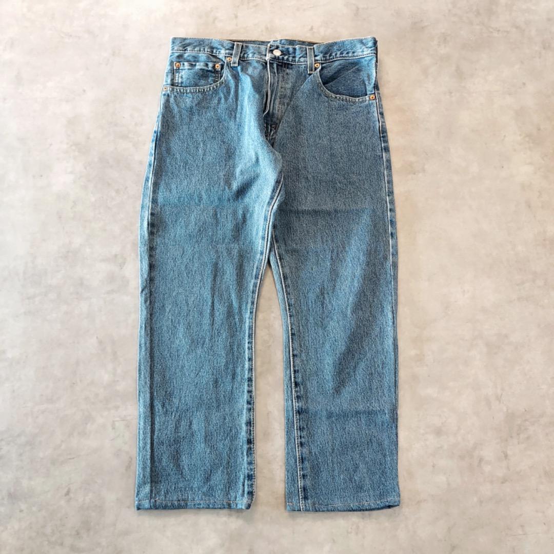 リーバイス517 Levis W34 ブルーデニム 青 古着 ボトム 15763
