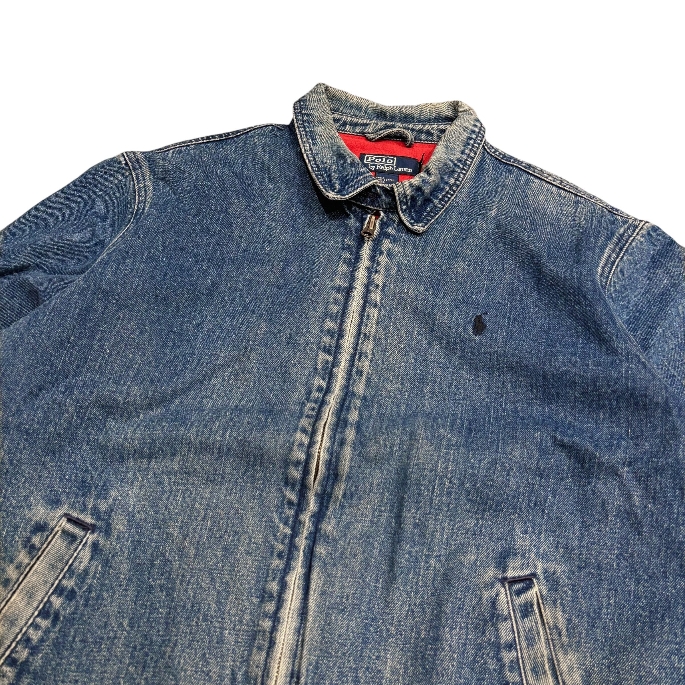 90's Polo Ralph Lauren Denim Swing Top 裏地付き L / ポロ 90's Polo Ralph Lauren Denim Swing Top 裏地付き L / ポロ