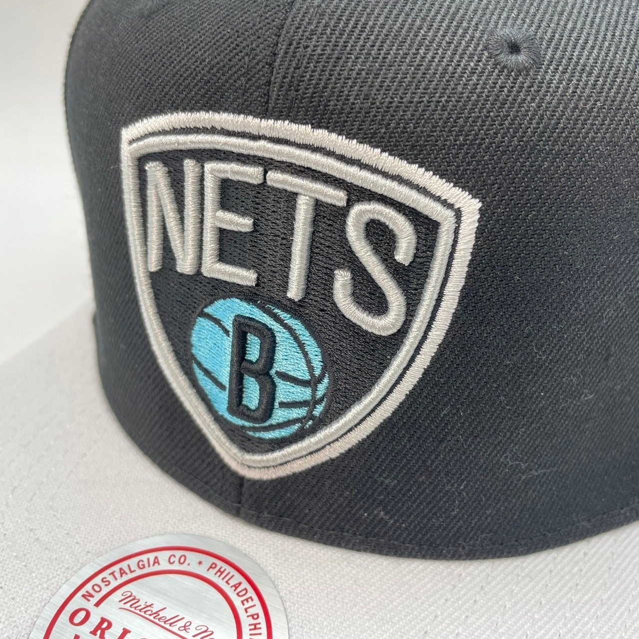 Michell＆Ness/ミッチェル＆ネス　NBA　ブルックリン・ネッツ　バイザースプラッシュ　海外入荷　