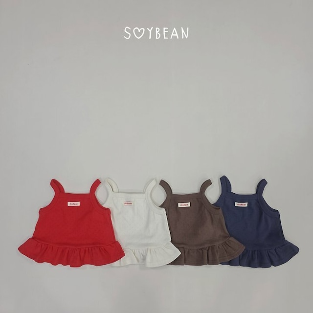 【取寄】SOYBEAN　フリルレイヤードキャミソール｜秋服｜韓国子供服｜ 26/AT