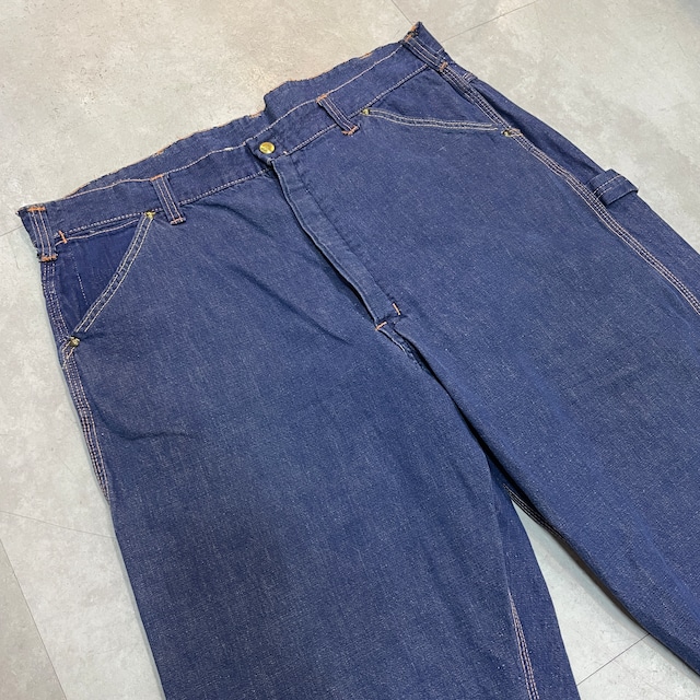 1960s ELY PAINTER DENIM PANT 実寸W39 L27.5