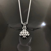 SPIKE:SPADE BALL CHAIN NECKLACE / スパイクスペード ボールチェーンネックレス