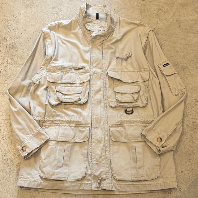 2000s WOOLRICH HUNTING JACKET 2WAY MULTI POCKET