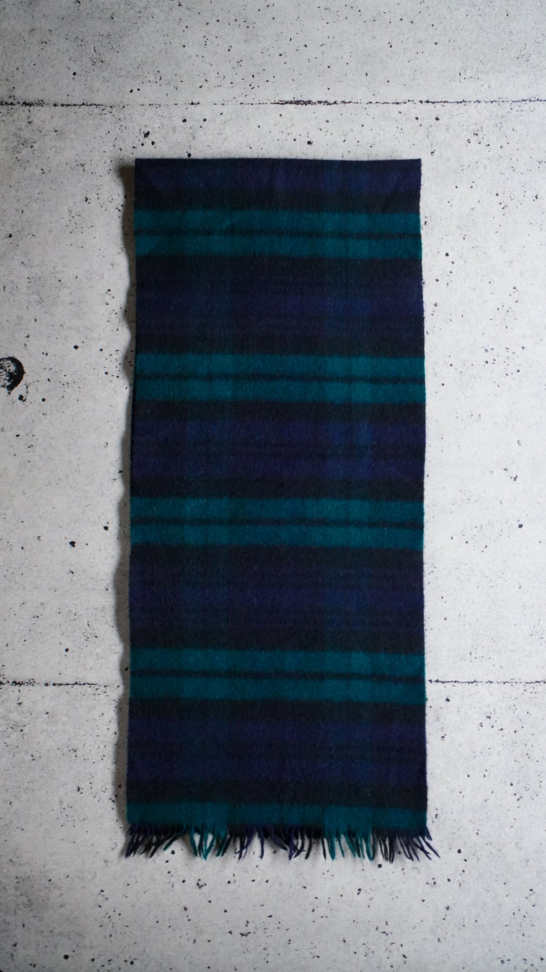 【Vintage】70s Brooks Brothersウール マフラー 6d8e8b002f0ba454bc0f6e942be7b4