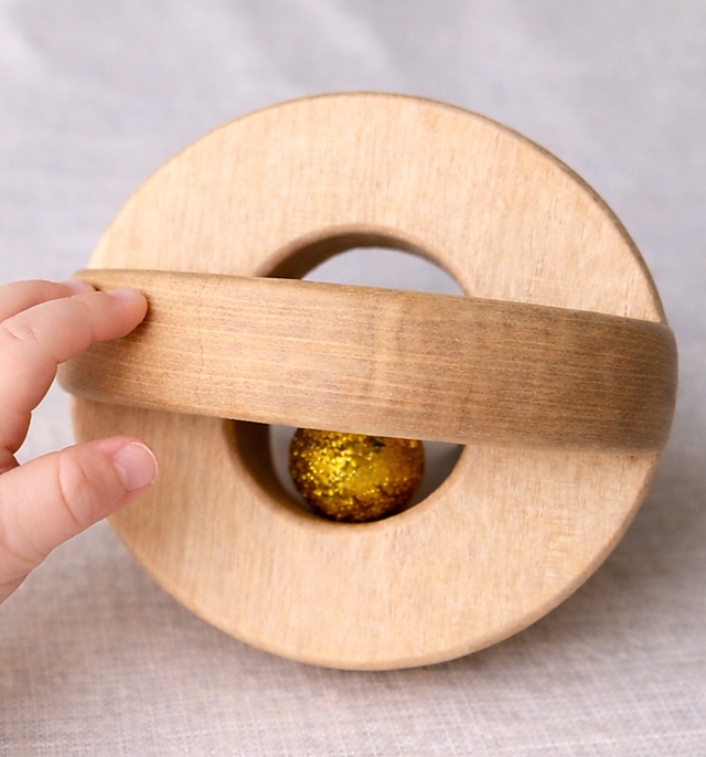 はじめての木のおもちゃセット（3点セット）　～にぎる　ころがす　つみあげる～