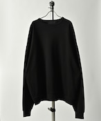 ADAM PATEK looose crewneck (BLK) AP2324007