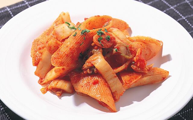 熟成炒めキムチ【1口カット】（80g×５個）