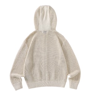 メッシュニットレトロパーカー　0822