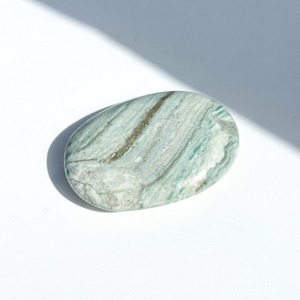 グリーンサードオニキス パームストーン31◇ Green Sardonyx ◇天然石・鉱物・パワーストーン