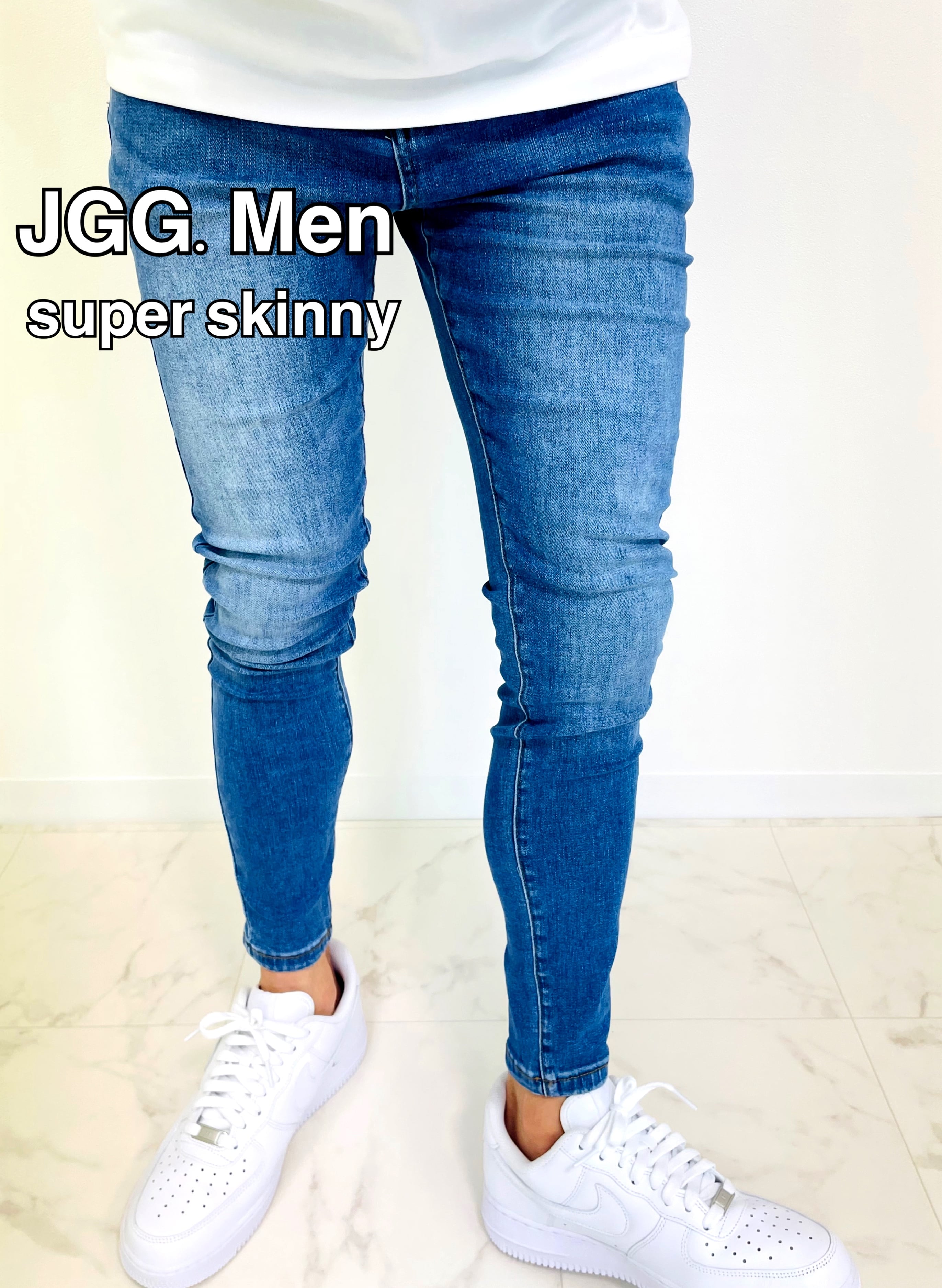 ジェギングメン スキニーパンツ スウェットデニム スウェット スキニー 
