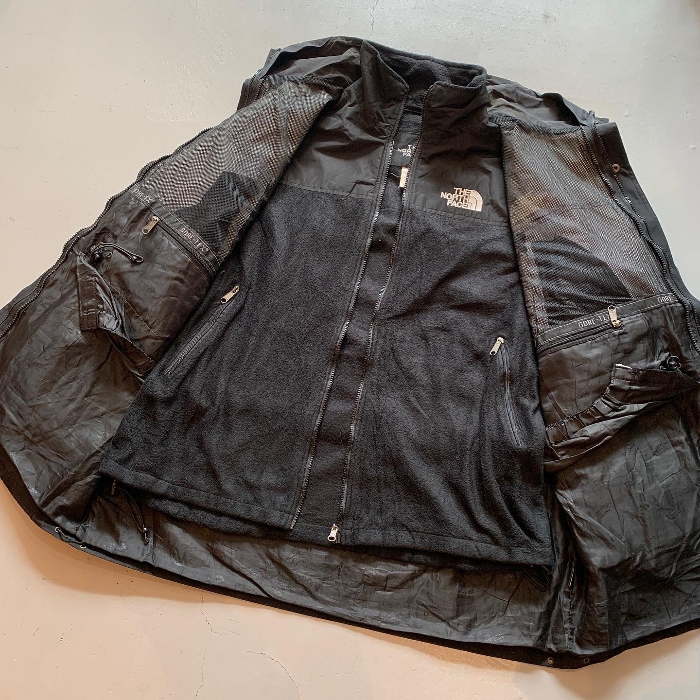 90s bootleg THE NORTH FACE 3-way mountain jacket【高円寺店 