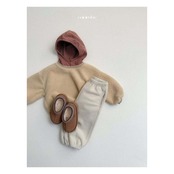 【取寄】minirobe ダンブルフードスウェット｜冬服｜韓国子供服