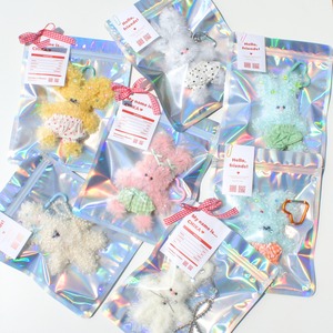 kirakira mouse - orange【モールドール／ねずみ】| fuwafuwa friends