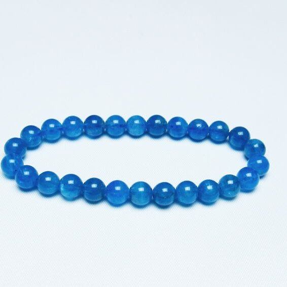 アパタイト ブレスレット 7mm 一点物 メール便可 [M便 1/10] 111-47649