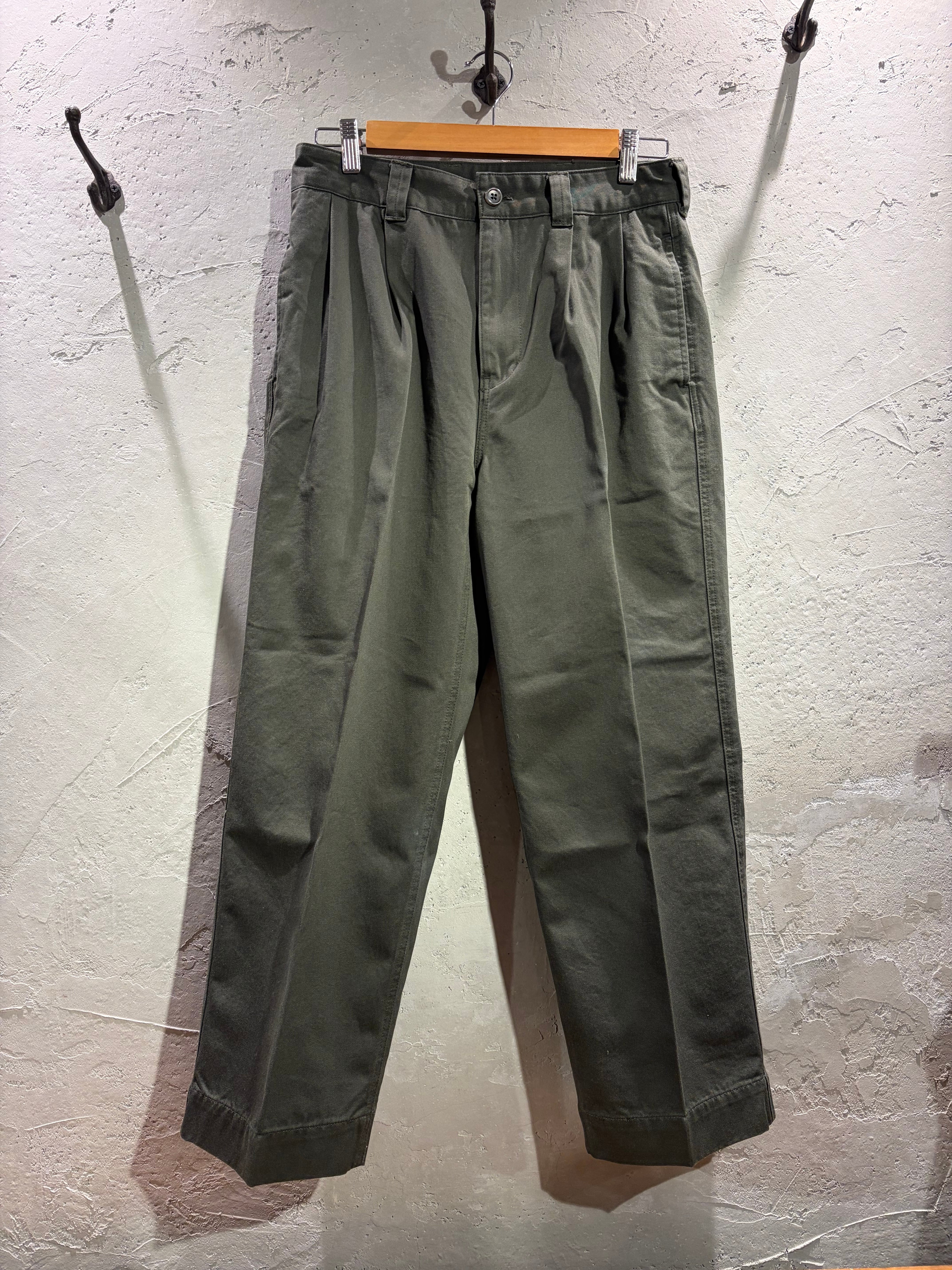FIDELITY/ 2TUCK TWILL TROUSERS』トラウザーパンツ | RUBBER DUCK