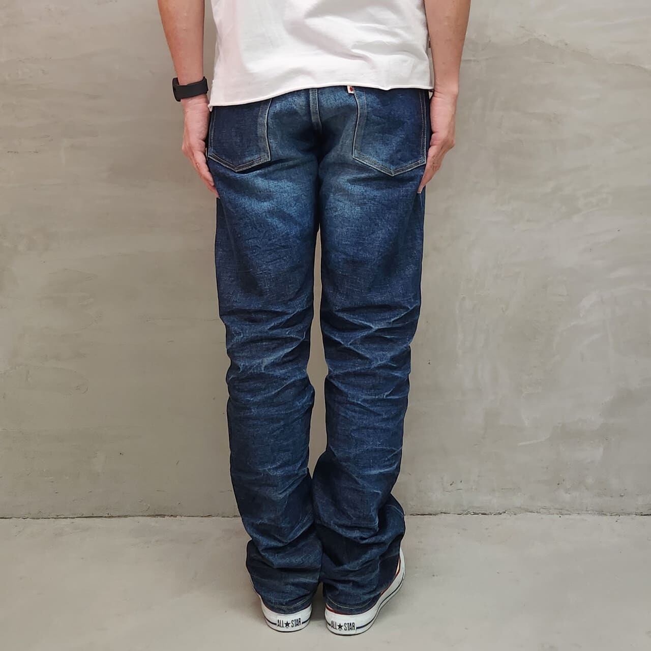 bajra デニムパンツ 403XXA LEAN 3D | BLUE SAKURA JEANS 公式サイト