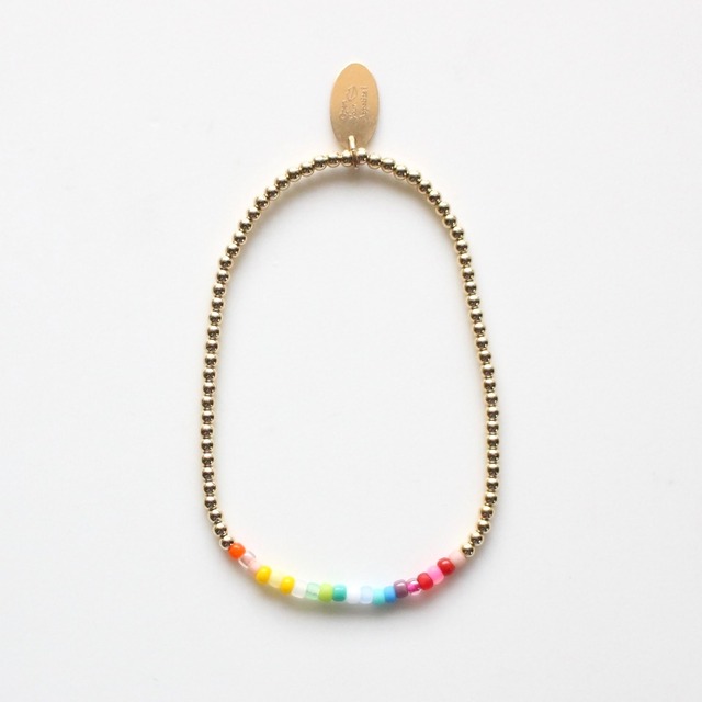 Rainbow bracelet レインボーブレスレット