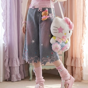 ゆめかわ♡全2カラー スターキャットパンツ suka14 ゆめかわ♡全2カラー スターキャットパンツ suka14