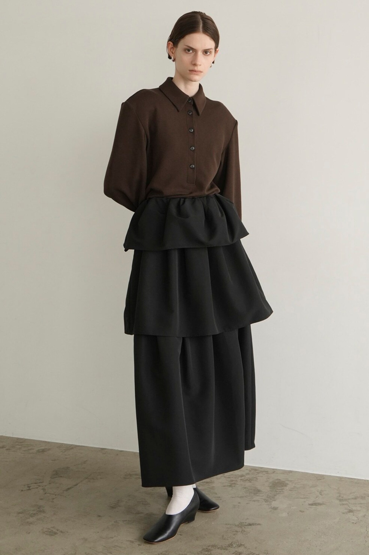 CLANE FRILL TIERED SKIRT | FLICKA ASHIYA