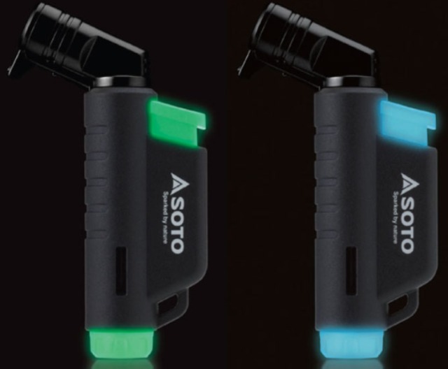 【SOTO ソト】マイクロトーチ アクティブ ルミナス(ST-486LU)/ ルミナスブルー (ST-486LUBL)※2026年3月6日 発売予定※数量限定